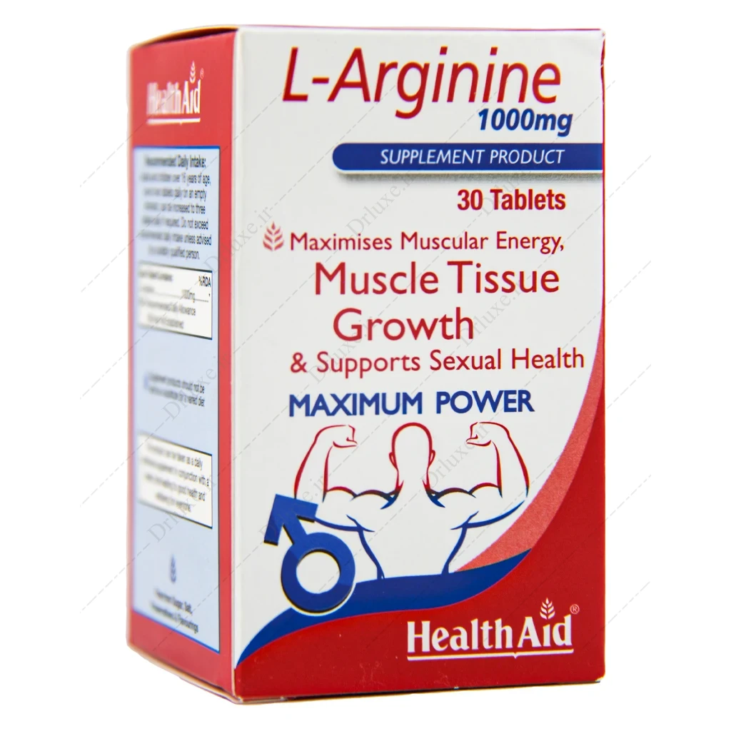 قرص ال آرژنین 1000 میلی گرم هلث اید